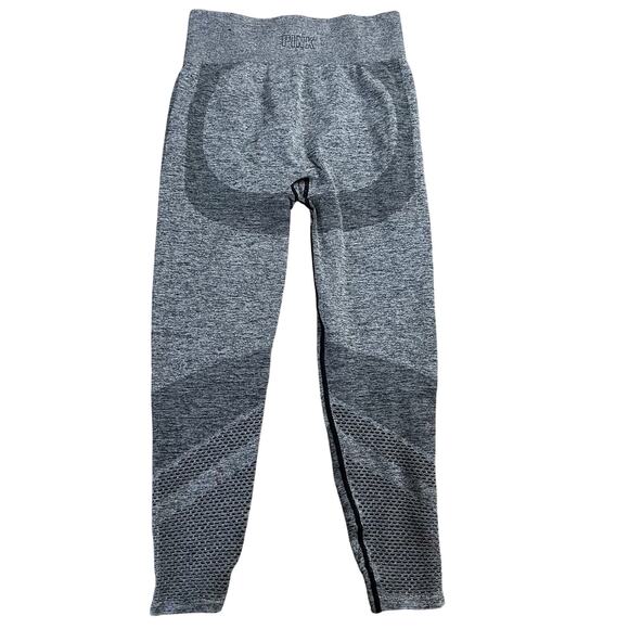 Pink Victoria's Secret Seamless Leggings Size Large Gray High Rise Yoga - Picture 2 of 8